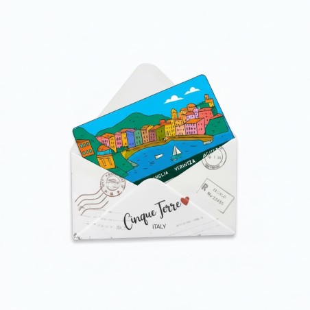 Fratelli Pesce 8936 - Magnete Postcard Cinque Terre