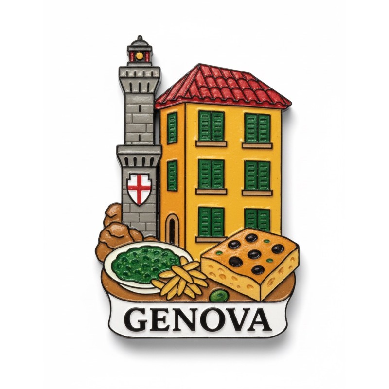 Fratelli Pesce 8927 - Magnete Genova Lanterna