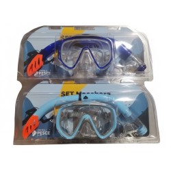 Fratelli Pesce 8665 - Set Maschera e Boccaglio Big View Large 14+