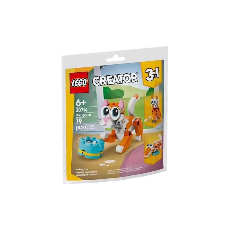 Lego 30714 - Creator - Gatto Arancione