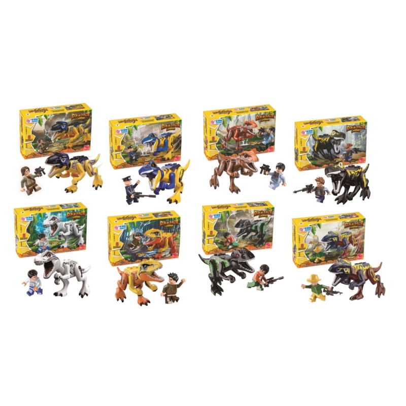 Rstoys 11866 - Dinosauri Set Costruzione