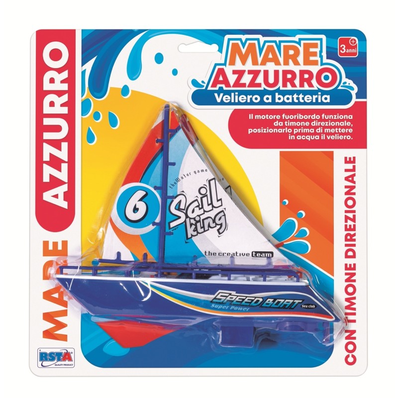 Rstoys 12268 - Blister Barca a Vela a Batteria