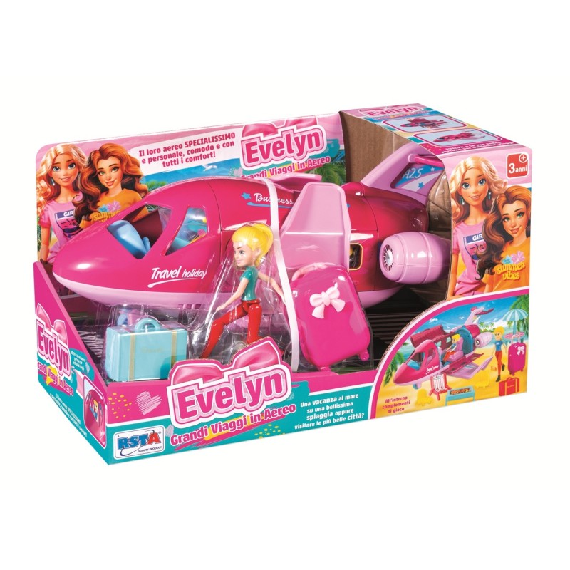 Rstoys 12295 - Evelyn Playset Aereo con Accessori