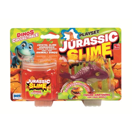 Rstoys 12305 - Blister Set Slime Jurassic Cartoon Ass