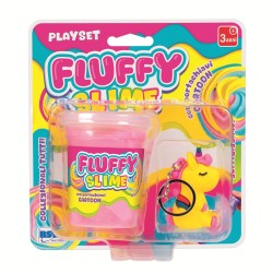 Rstoys 12306 - Blister Fluffy Slime con Portachiave Cartoon