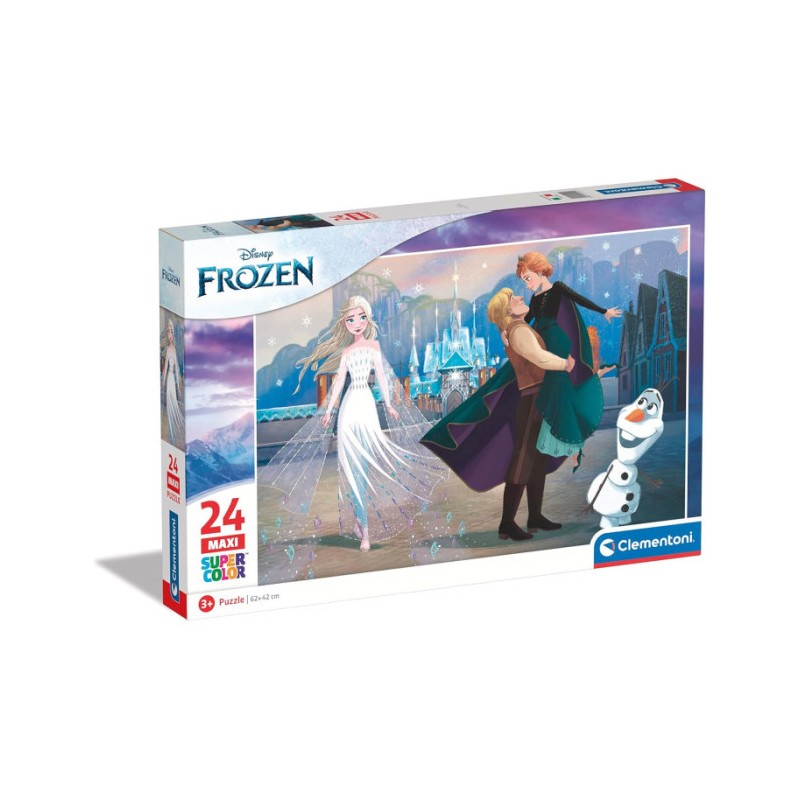 Clementoni 24242 - Puzzle 24 Pezzi Maxi - Frozen