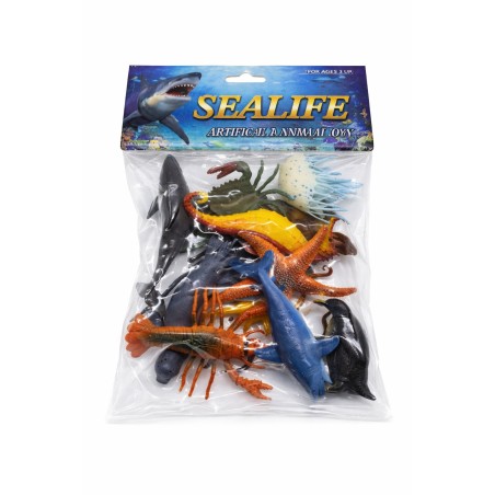 Fratelli Pesce 8977 - Busta 12 Animali Marini 12 cm