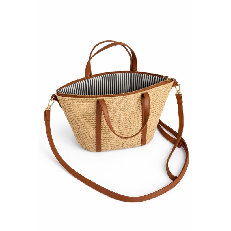 Fratelli Pesce 8919 - Borsa con Zip e Tracolla