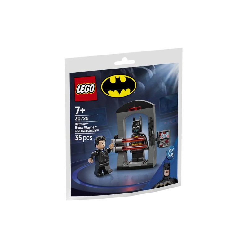 Lego 30726 - Super Heroes - Batman Bruce Wayne e la Bat tuta
