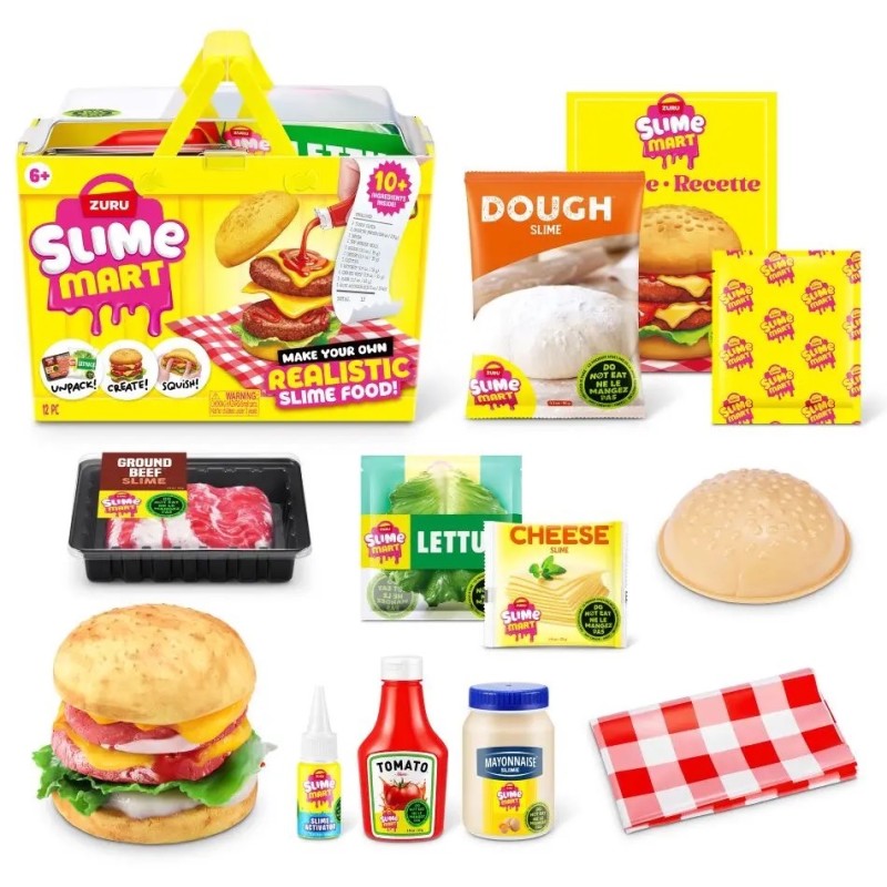 Zuru 15905 - Slime Mart - Small Shopping Basket Fast Food S1