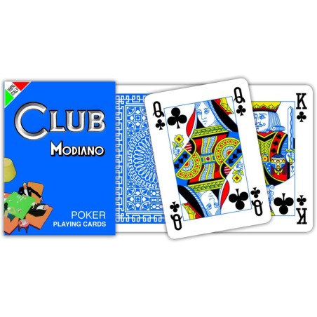 Modiano 300380 - Carte Poker Blu