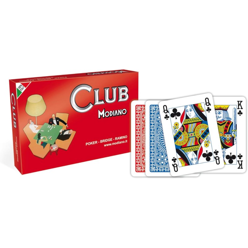 Modiano 300384 - Carte Ramino Club
