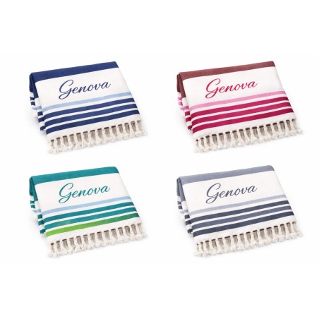 Fratelli Pesce 8966 - Telo Mare Fouta Genova 90 x 170 cm