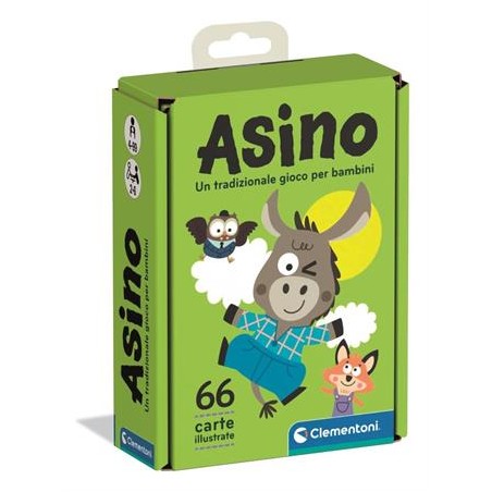 Clementoni 16907 - Gioco di Carte Asino