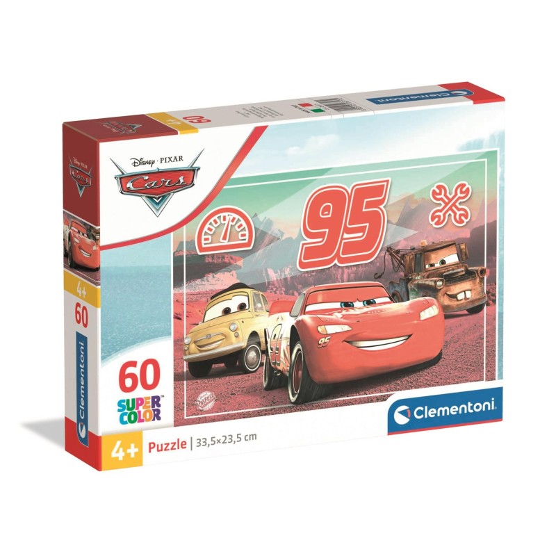 Clementoni 26317 - Puzzle 60 Pezzi - Cars