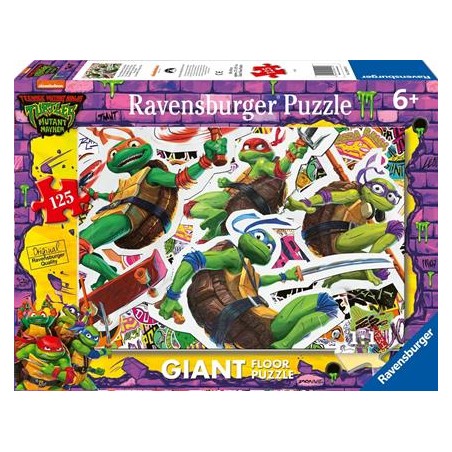 Ravensburger 04011 - Puzzle 125 Pezzi Maxi - Ninja Turtles