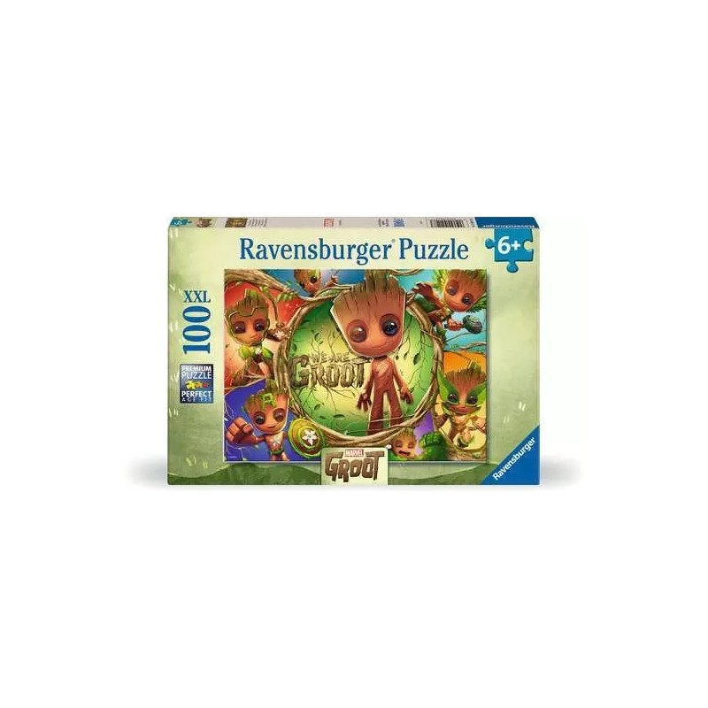 Ravensburger 04128 - Puzzle 100 Pezzi - Marvel Groot