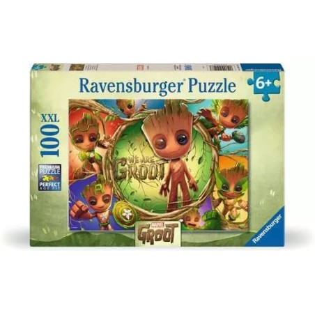 Ravensburger 04128 - Puzzle 100 Pezzi - Marvel Groot