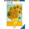 Ravensburger 00070 - Puzzle 1000 Pezzi - Van Gogh Vaso di Girasoli