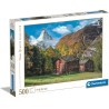 Clementoni 35523 - Puzzle 500 Pezzi - L'incantevole Cervino