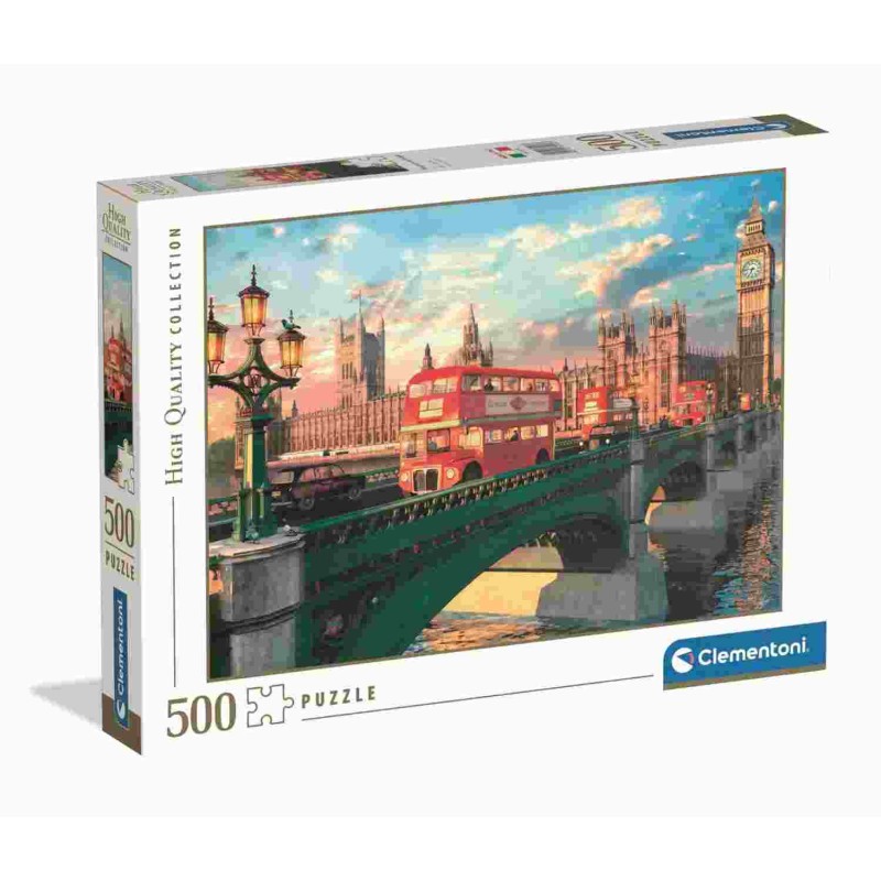 Clementoni 35569 - Puzzle 500 Pezzi - Ponte di Westminster
