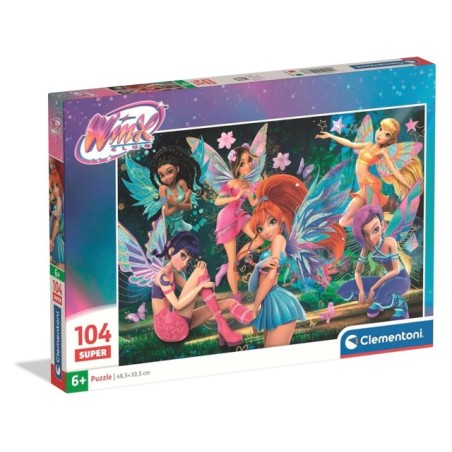 Clementoni 25083 - Puzzle 104 Pezzi - Super Winx