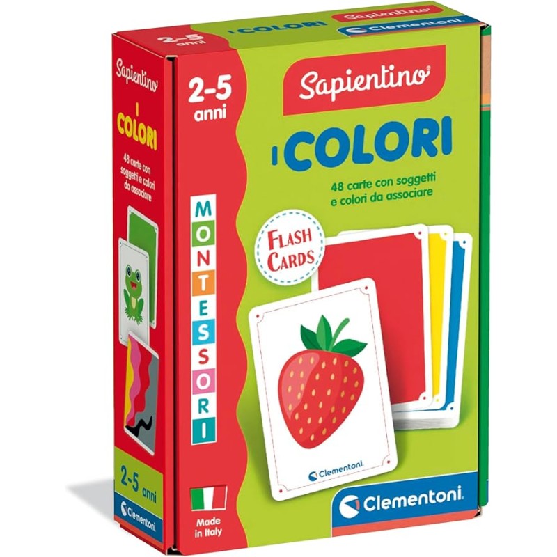 Clementoni 16836 - Montessori - I Colori