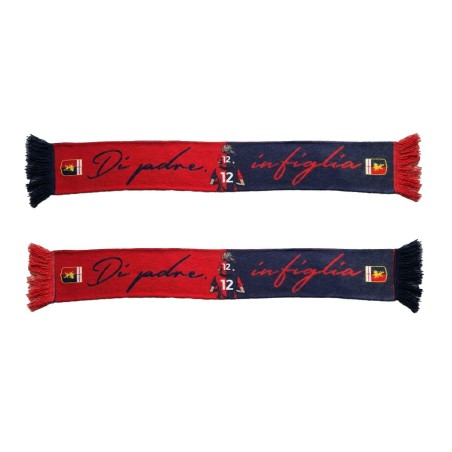 Genoa 25 - Sciarpa Tubolare Genoa Di Padre in Figlia
