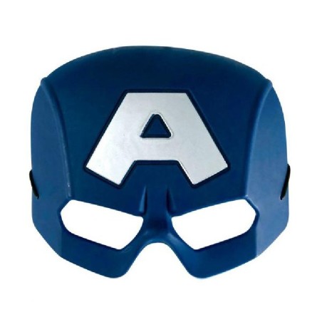 Rubies 202323 - Maschera Capitan America Bambini