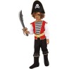 Rubies S8615S - Costume Pirata Cattivo 3-4 Anni