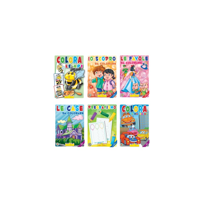 Editrice Edison 4334 - Album da Colorare Assortimento Misto 1