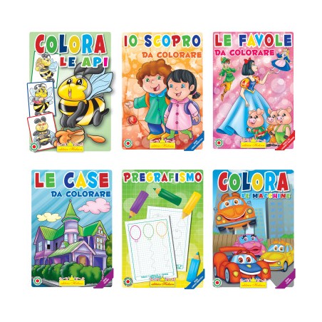 Editrice Edison 4334 - Album da Colorare Assortimento Misto 1