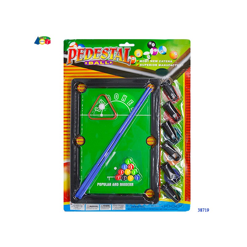 Ginmar 38719 - Blister Set Biliardo
