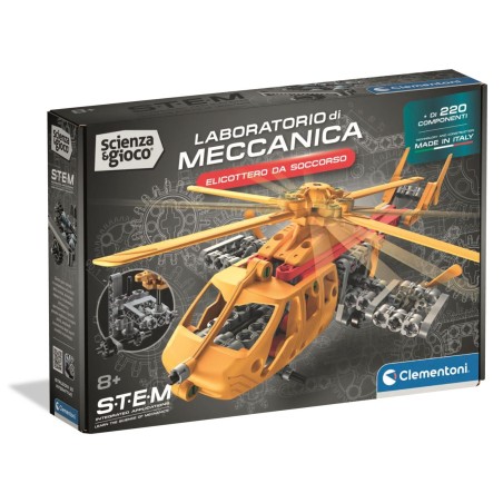 Clementoni 19454 - Scienza & Gioco - Elicottero da Soccorso