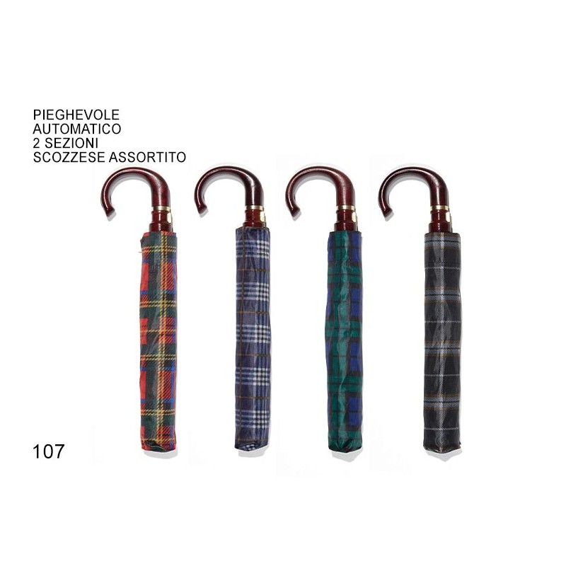 Gallotti 107 - Ombrello Automatico Uomo Scozia Ass