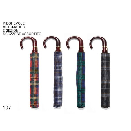 Gallotti 107 - Ombrello Automatico Uomo Scozia Ass