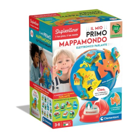 Clementoni 16448 - Sapientino - Il Mio Primo Mappamondo