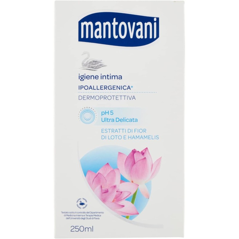 Mantovani 2722 - Detergente Igiene Intima Fior di Loto 250ml