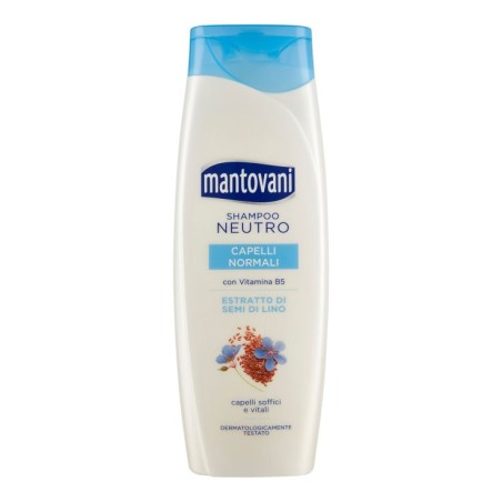 Mantovani 4920 - Shampoo Neutro Capelli Normali 400ml