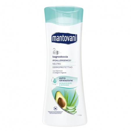 Mantovani 7366 - Bagnodoccia Neutro Aloe e Avocado 400 ml