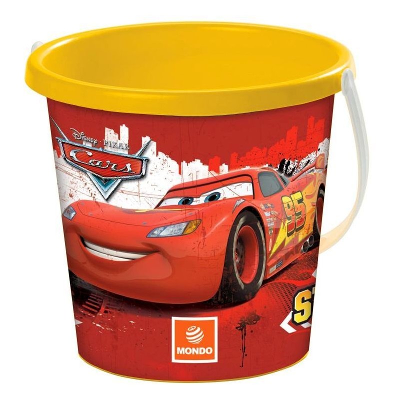 Mondo 18614 - Secchiello Vuoto Cars D. 17 cm