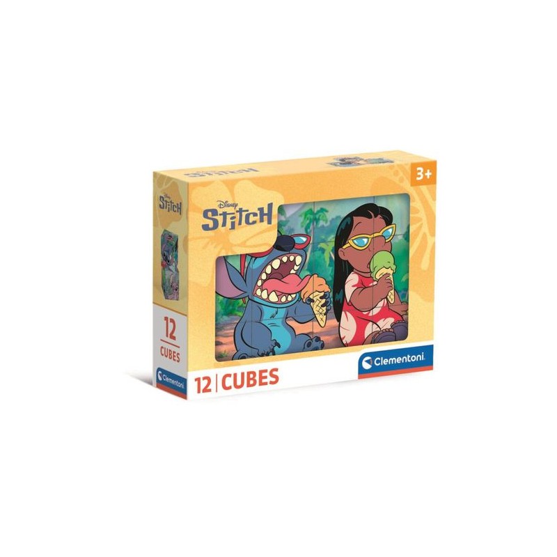 Clementoni 41347 - Cubi Stitch 12 pz