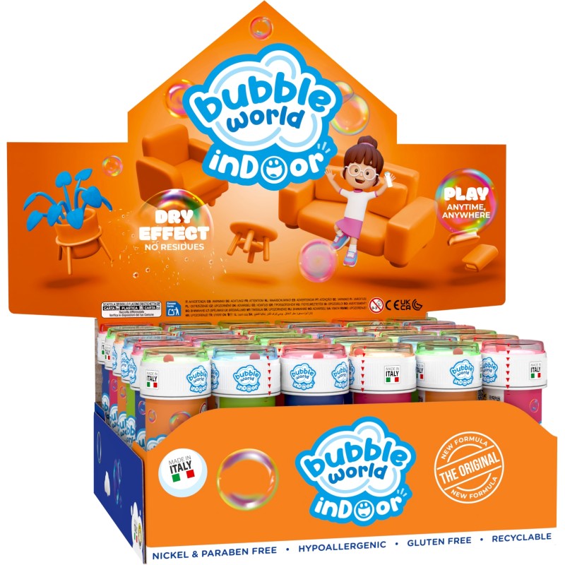 Dulcop 1009 - Bolle di Sapone Piccole Indoor Conf.36 pz