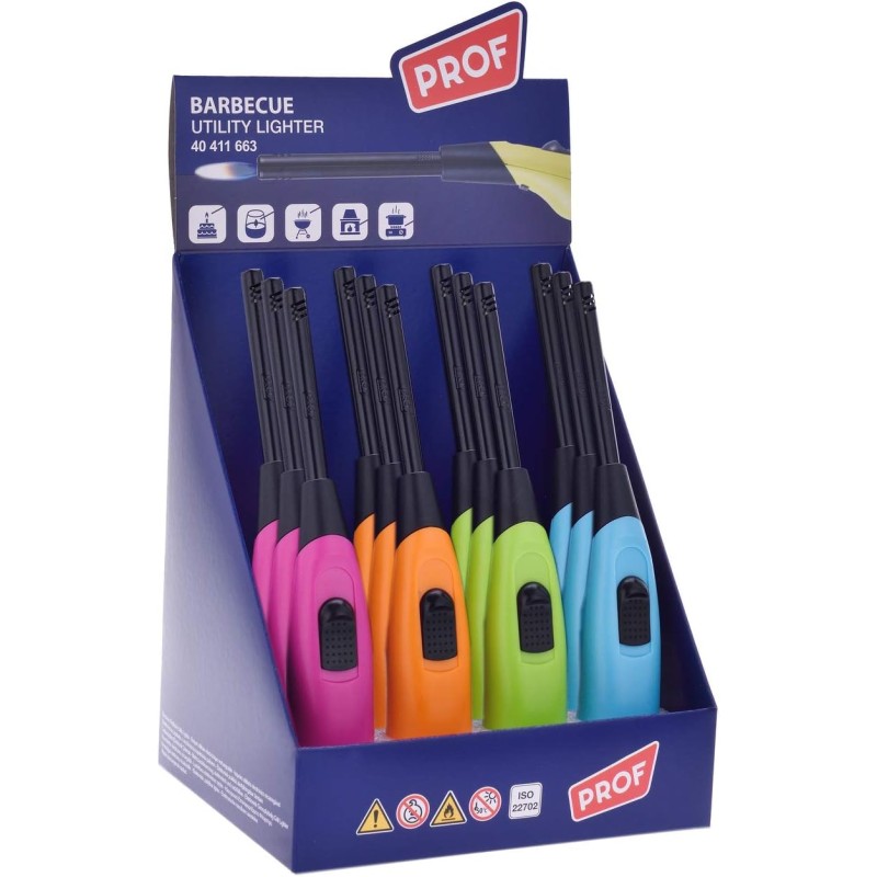 Polyflame 40411663 - Accendigas Fisso Lungo Marlin Conf.12 pz