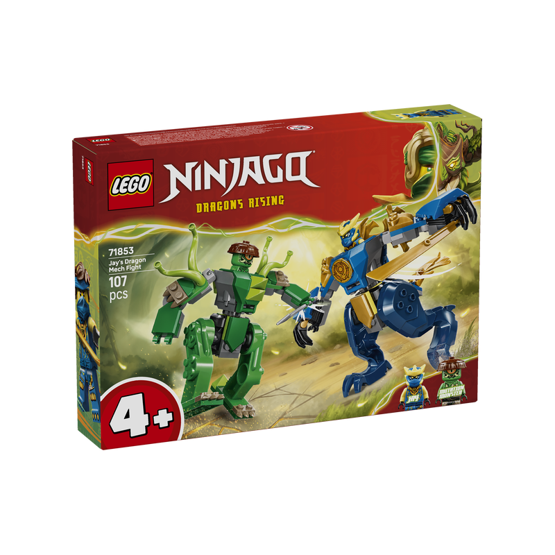 Lego 71853 - Ninjago - Duello con il Drago-Mech di Jay e Mostro della Mutazione
