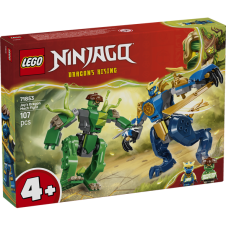 Lego 71853 - Ninjago - Duello con il Drago-Mech di Jay e Mostro della Mutazione