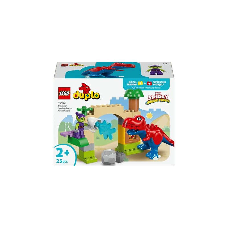 Lego 10463 - Duplo - Dinosauro Spidey-Rex vs Goblin