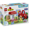 Lego 10468 - Duplo - Peppa Pig Trattore e Mercato