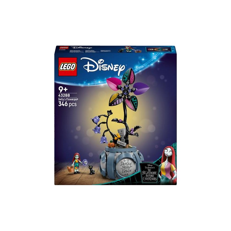 Lego 43288 - Nightmare Before Christmas Vaso di fiori di Sally