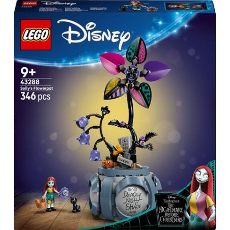 Lego 43288 - Nightmare Before Christmas Vaso di fiori di Sally